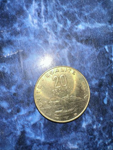 20 Francs (Pirogue)