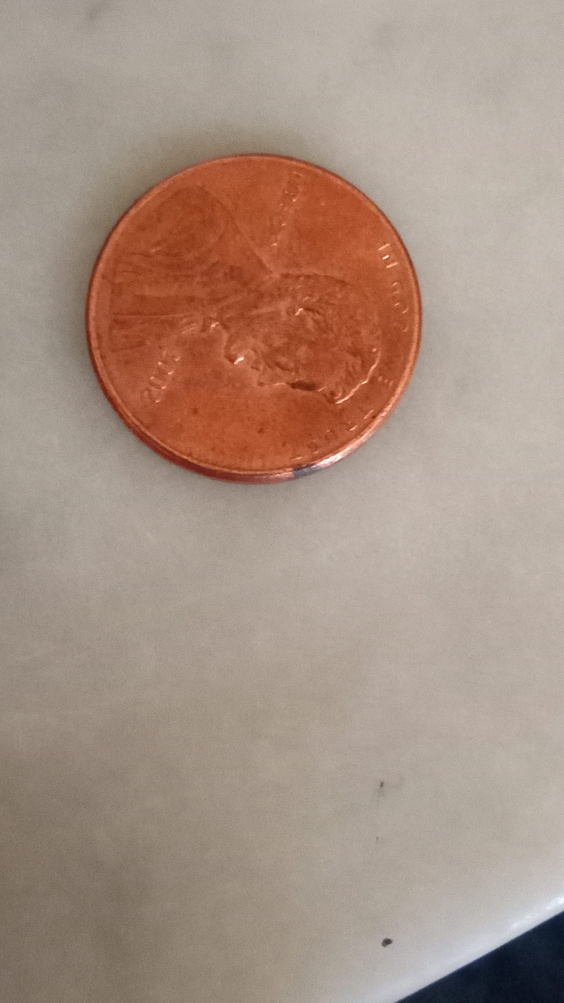 Lincoln Memorial Cent — reverse