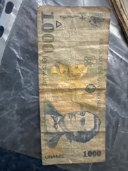 1000 Lei Banknote