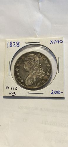 Capped Bust Half Dollar (Large Size, Lettered Edge)