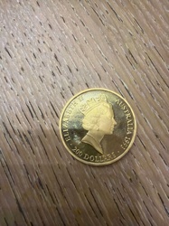 Australian Gold Nugget/Kangaroo Coin