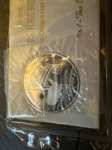 U.S. Flags and Flowers Series, No. 1 - The Flag