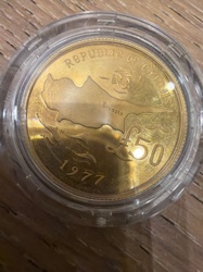 50 Pounds Gold Coin - 'The History of Cyprus' series