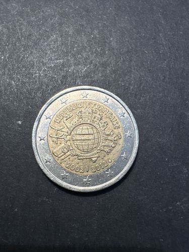 2 Euro Commemorative Coin - 10th Anniversary of Euro Coinage