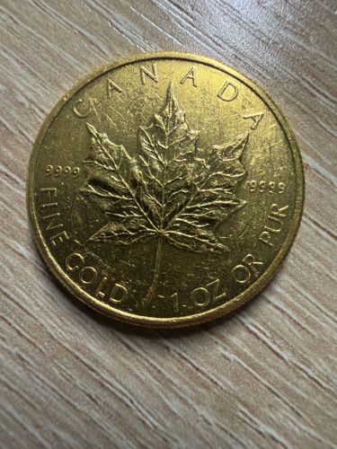 Canadian Gold Maple Leaf