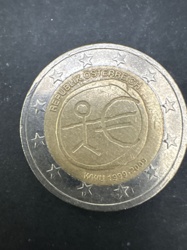 2 Euro Commemorative Coin - 10th Anniversary of Economic and Monetary Union (EMU)