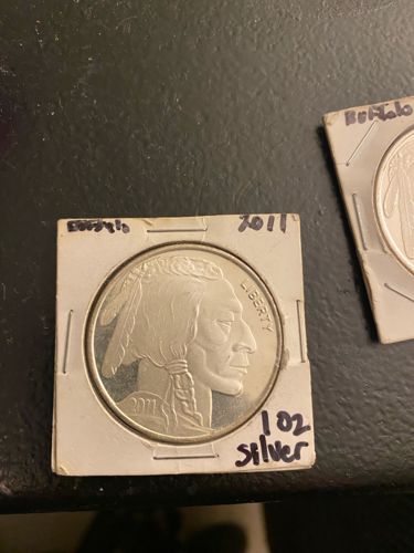 American Silver Buffalo (Round)