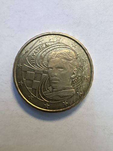 Croatian Svan euro cent