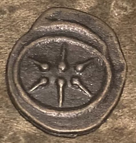 Ancient Roman or Byzantine Seal/Amulet (likely not a coin)