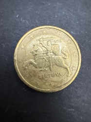 Lithuanian Euro Cent (Vytis)