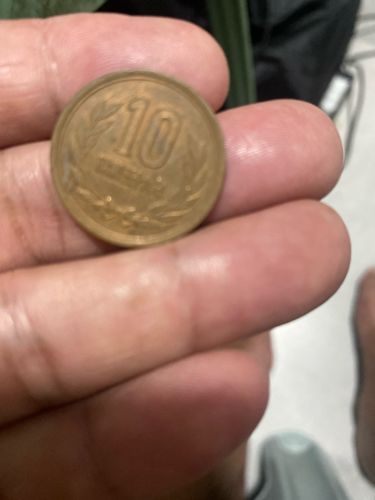 Japanese 10 Yen Coin (Byodo-in Temple)