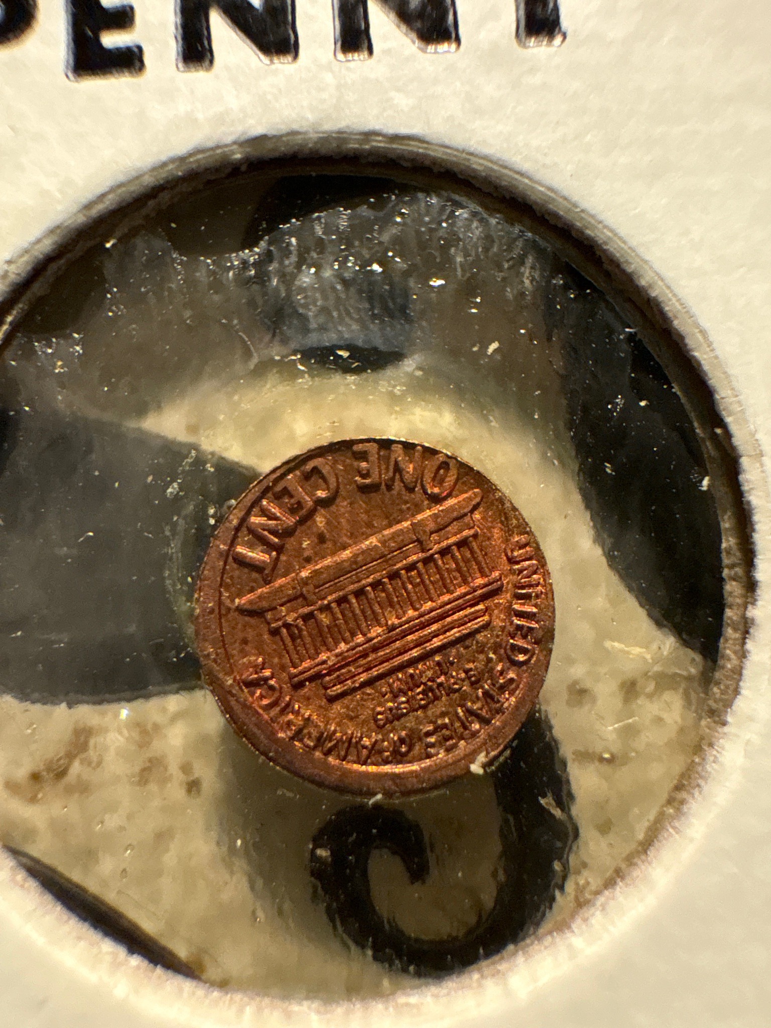 Lincoln Memorial Cent (Miniature Novelty) — reverse