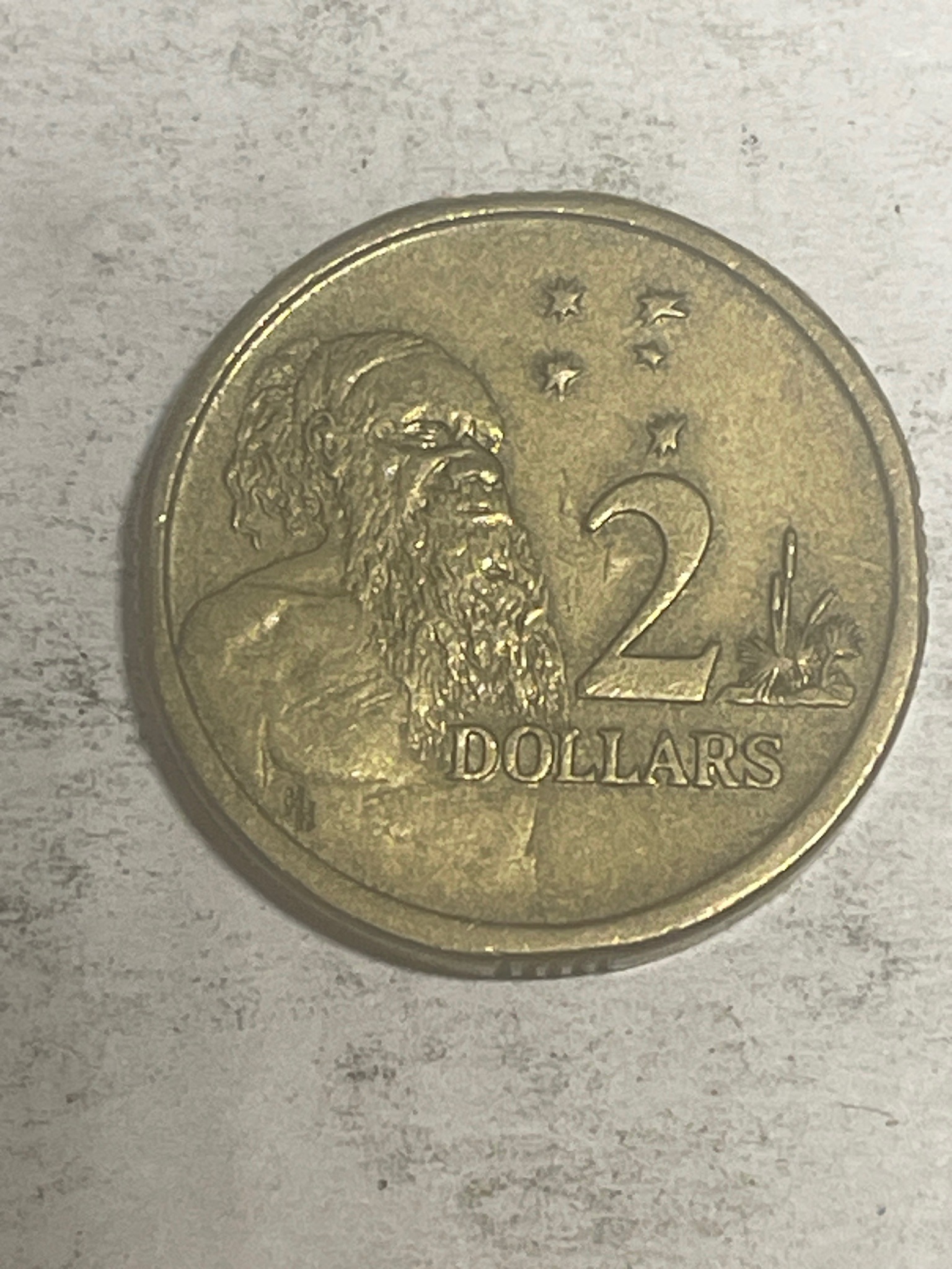 Australian 2 Dollars — reverse