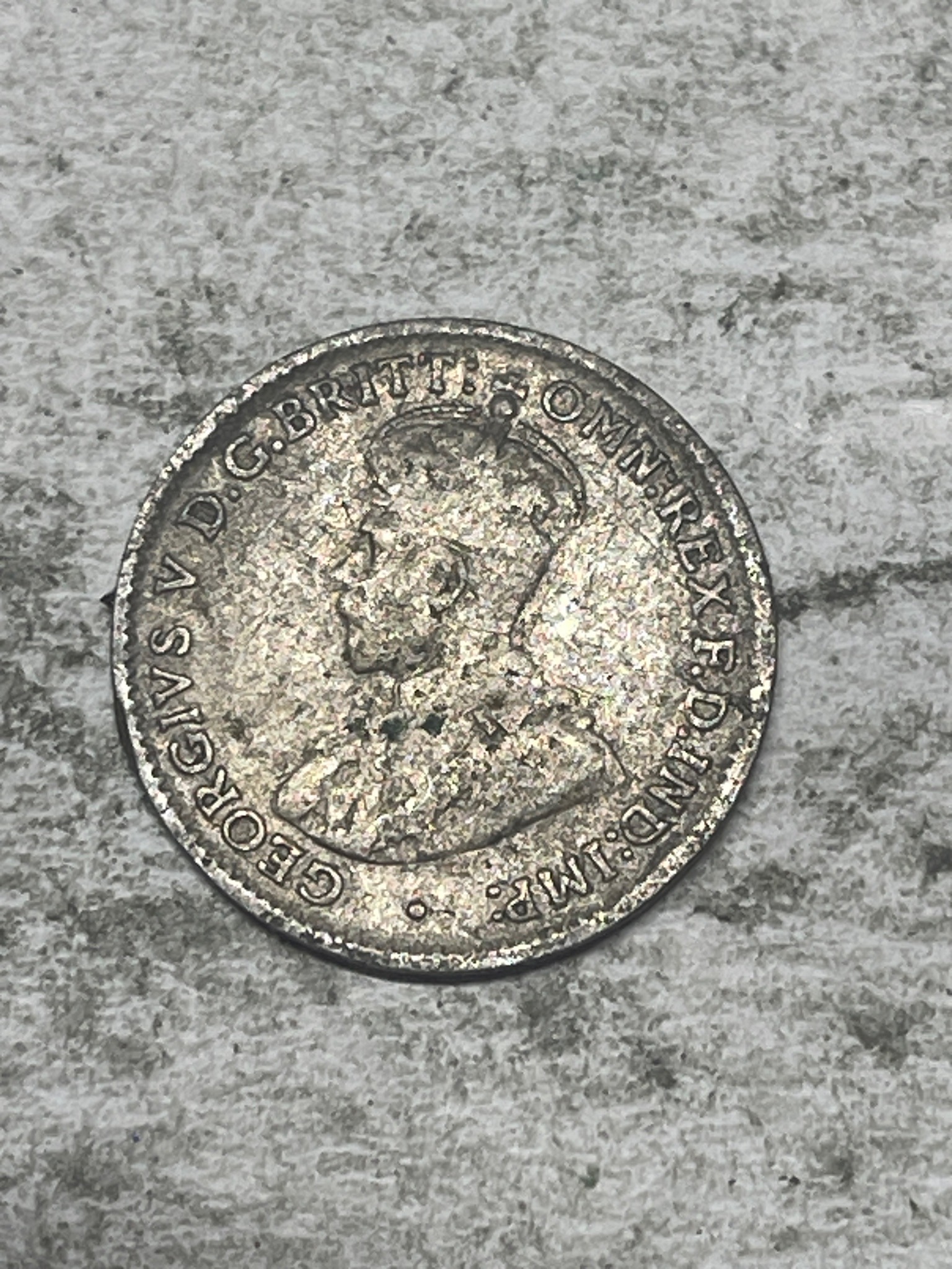 Australian Threepence — obverse