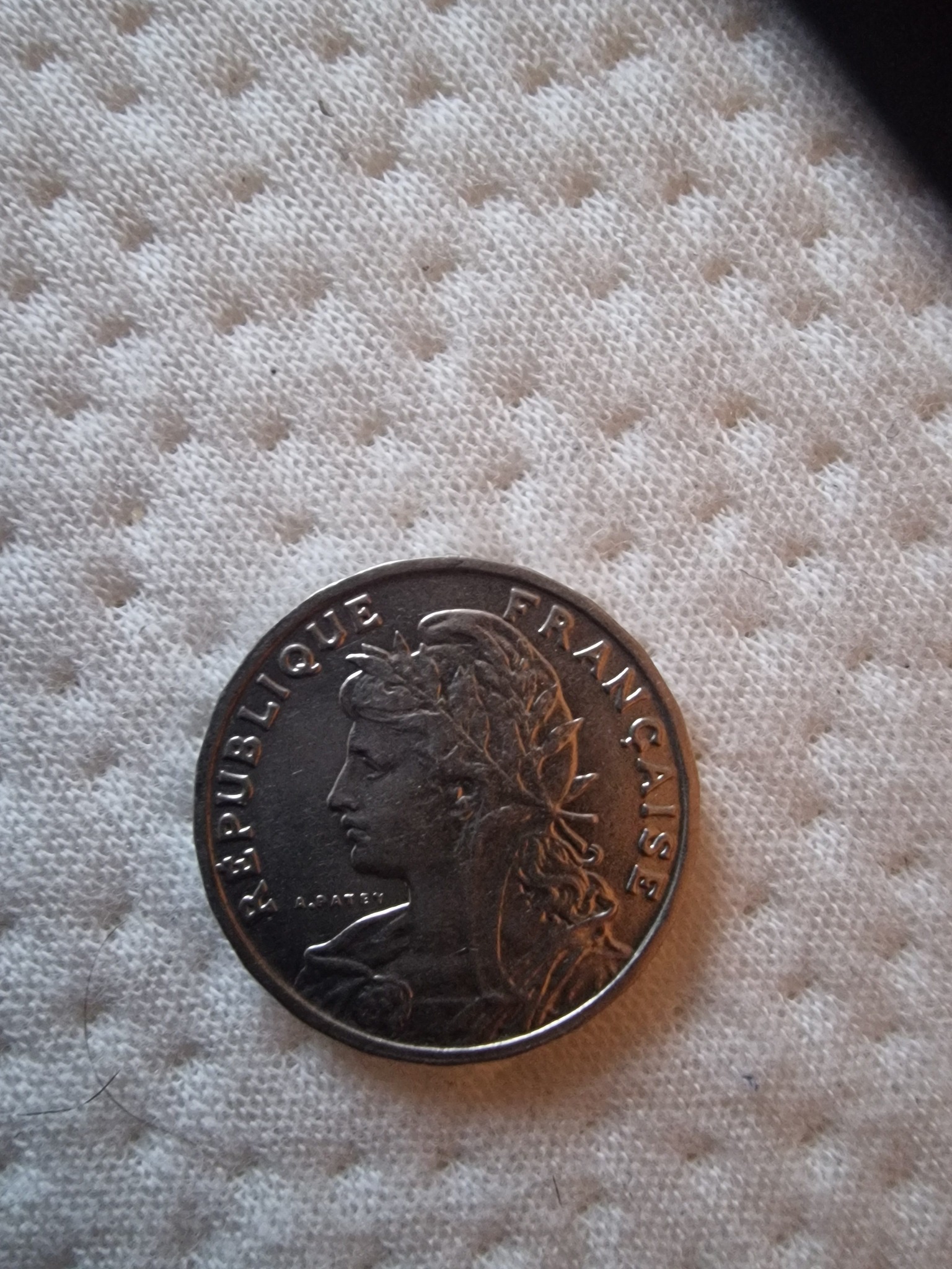 25 Centimes (Patey) — reverse