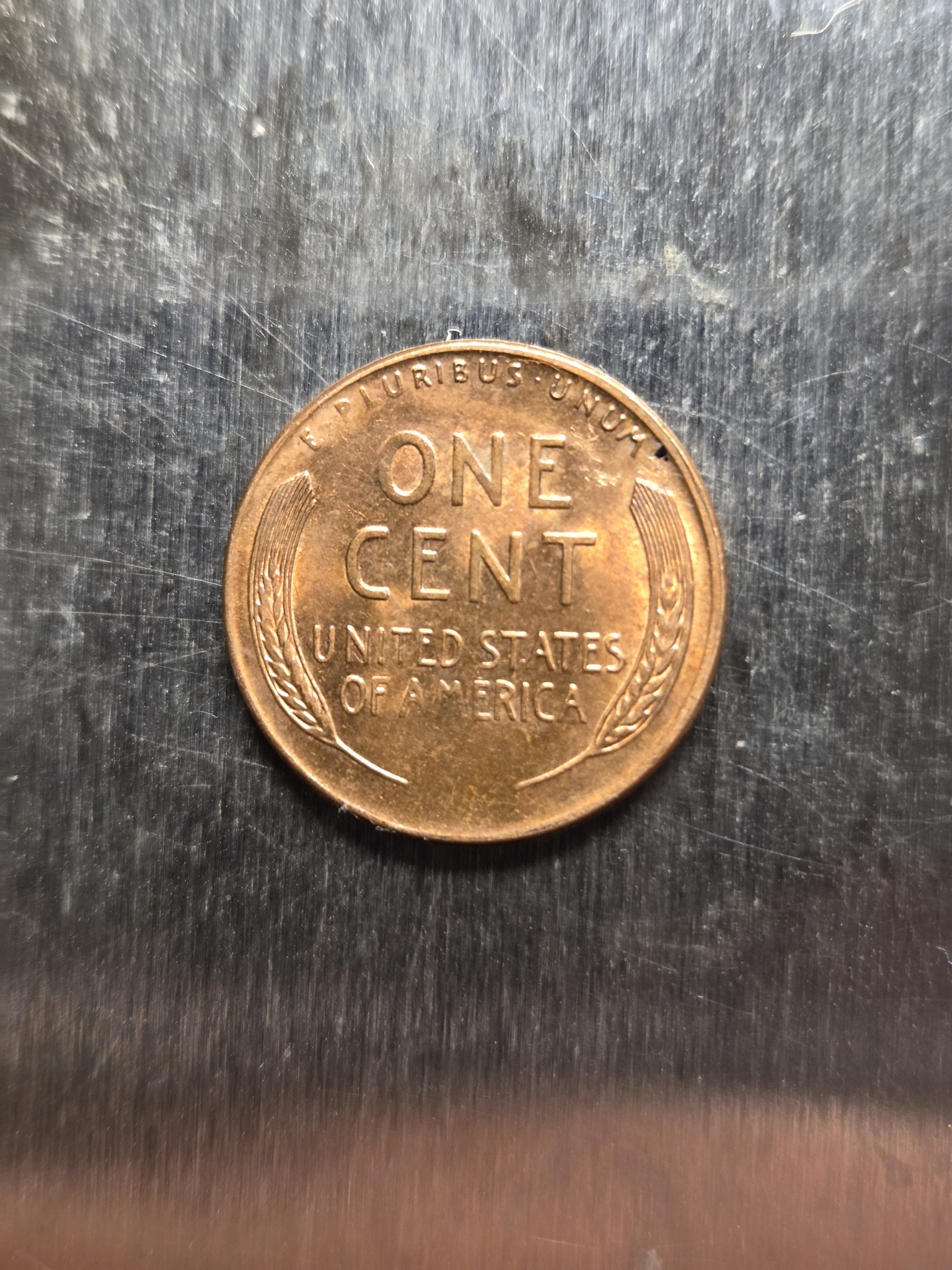 Lincoln Wheat Cent — reverse