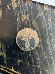 London 2012 Olympic 50p Coin - Cycling