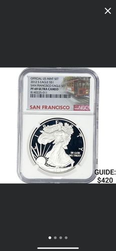 American Silver Eagle (San Francisco Eagle Set)
