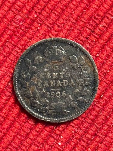 5 Cents Coin (George V, Laurel Leaves)