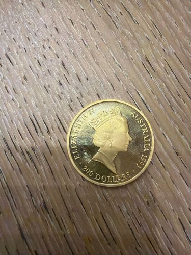 Australian Gold Nugget/Kangaroo Coin