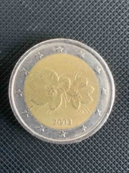 2 Euro coin (Finland - Cloudberry)