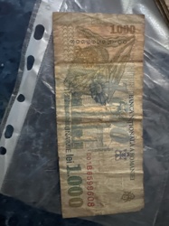 1000 Lei Banknote (1998-2001 issue)