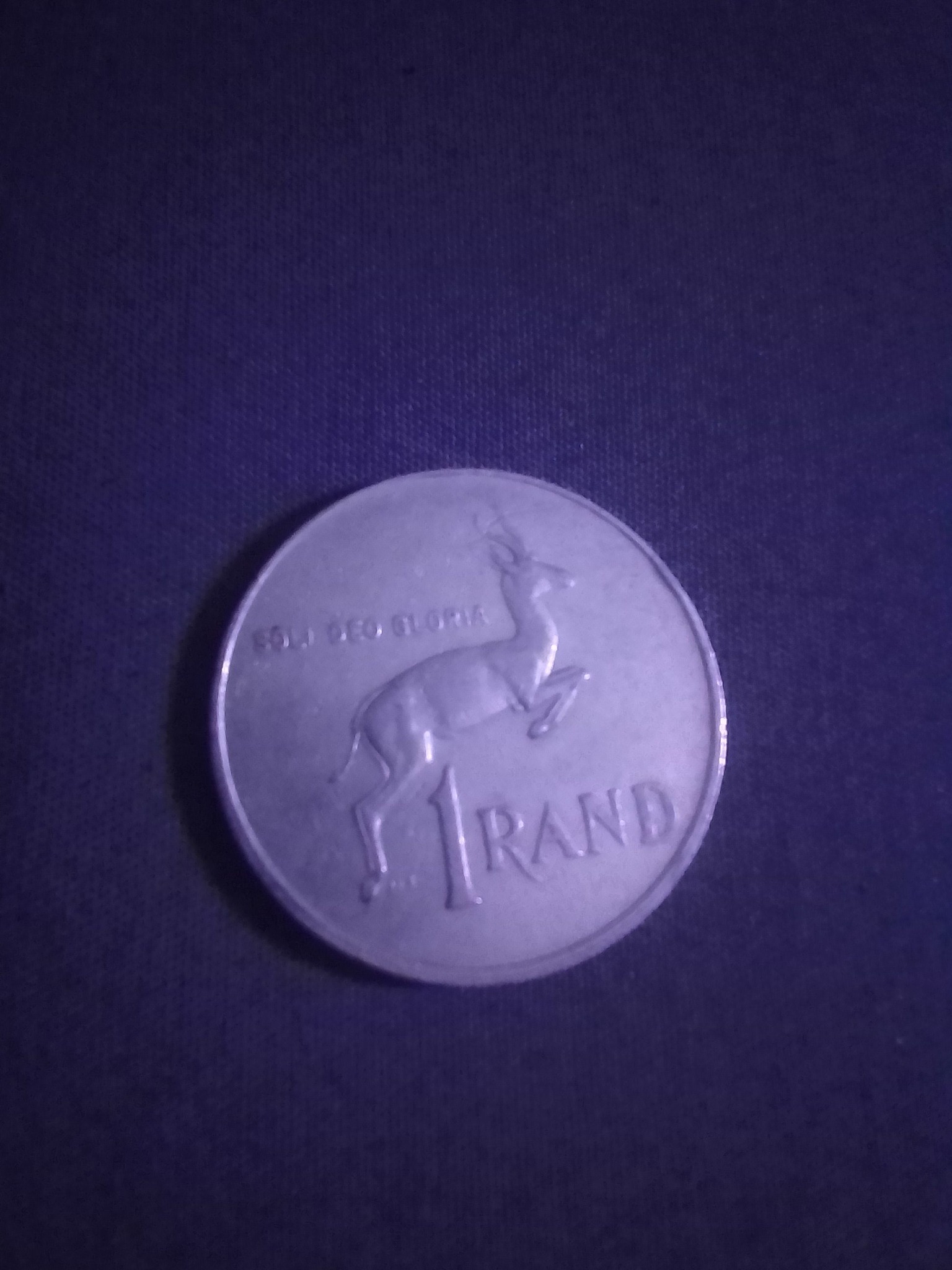 South Africa 1 Rand (Springbok)