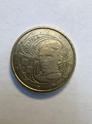 Croatian Svan euro cent