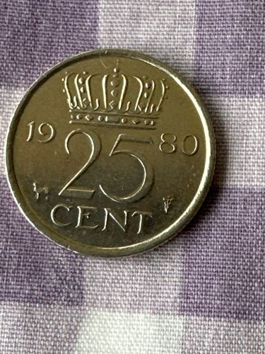 Juliana - 25 Cents (Kwartje)