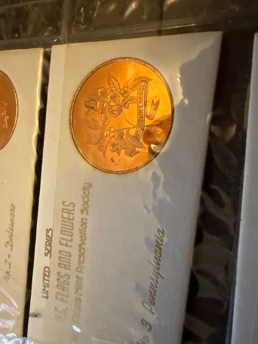 U.S. Flags and Flowers Series - Pennsylvania