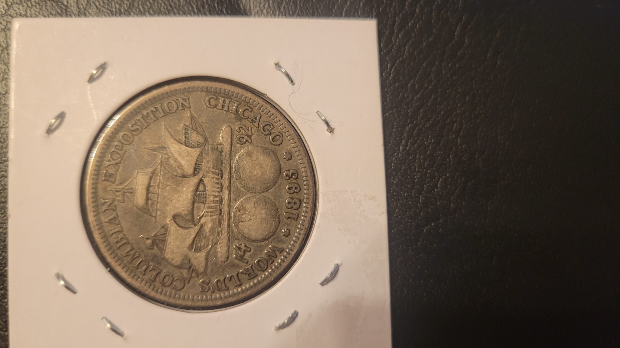 Columbian Exposition Half Dollar — reverse