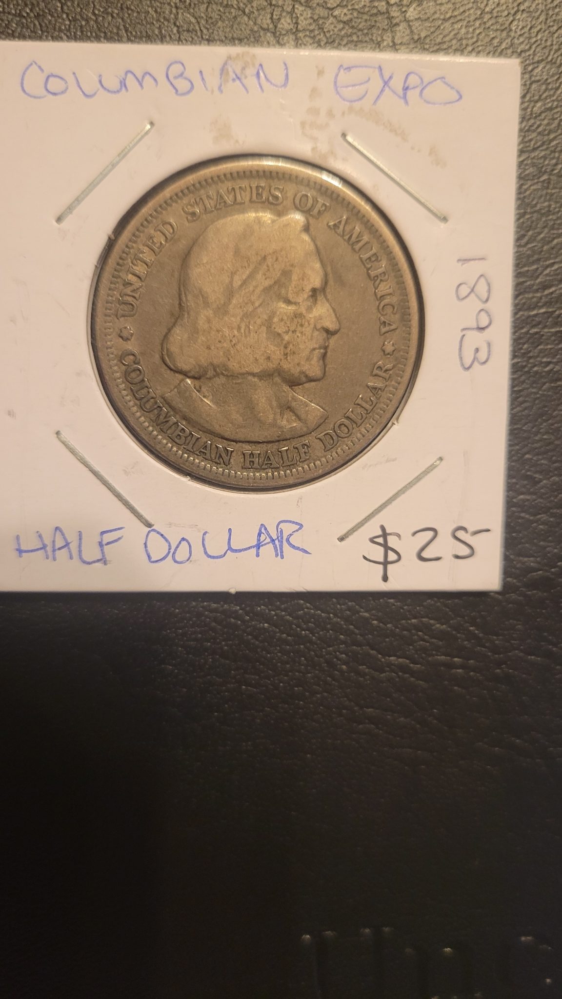 Columbian Exposition Half Dollar — obverse