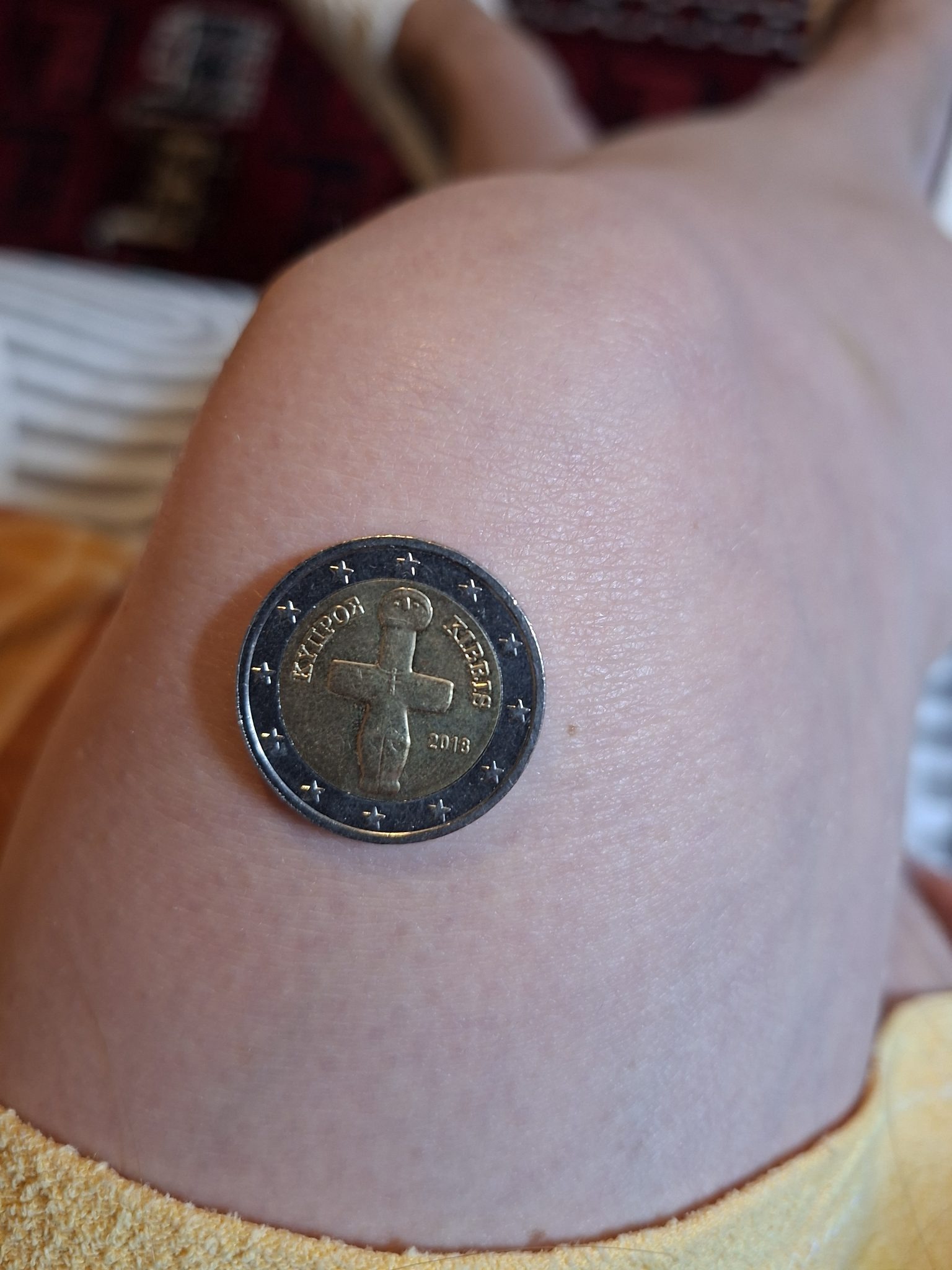 Cyprus 2 Euro Coin — obverse