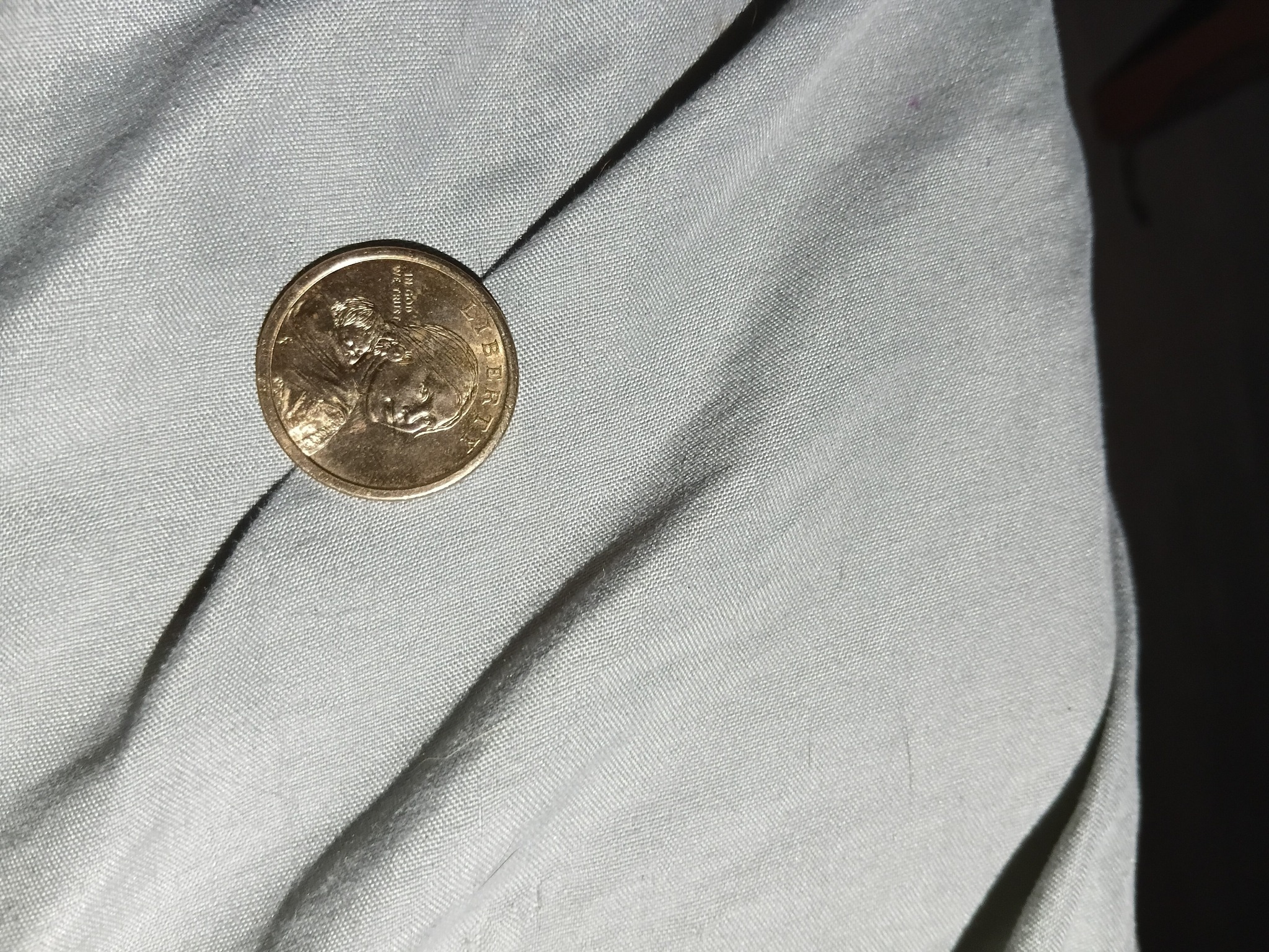 Sacagawea Dollar (Native American Series - 2010 Great Tree of Peace)