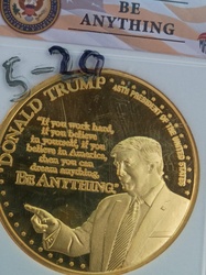 Donald Trump Commemorative Medal ('Be Anything')