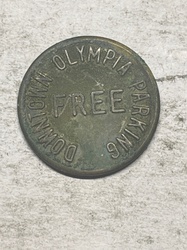 Downtown Olympia Free Parking Token