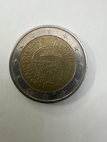2 Euro Commemorative Coin - 25th Anniversary of German Unity
