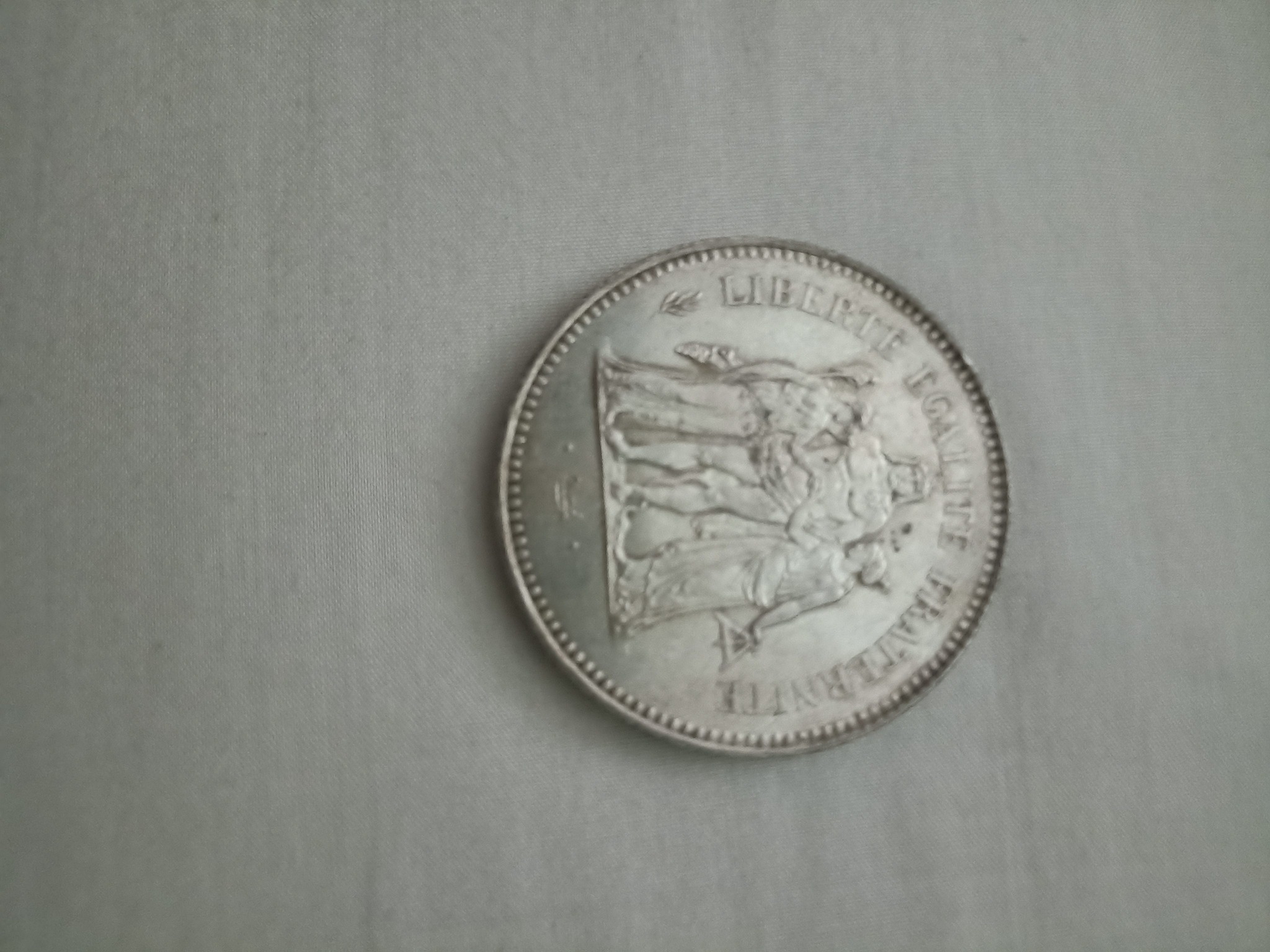 Hercules 50 Francs — reverse