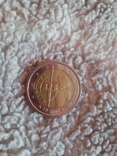 Spanish 2 Euro Commemorative Coin (Don Quixote)