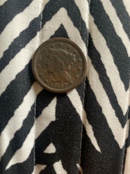 Braided Hair Large Cent
