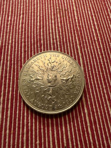 Queen Elizabeth The Queen Mother 80th Birthday Commemorative Crown