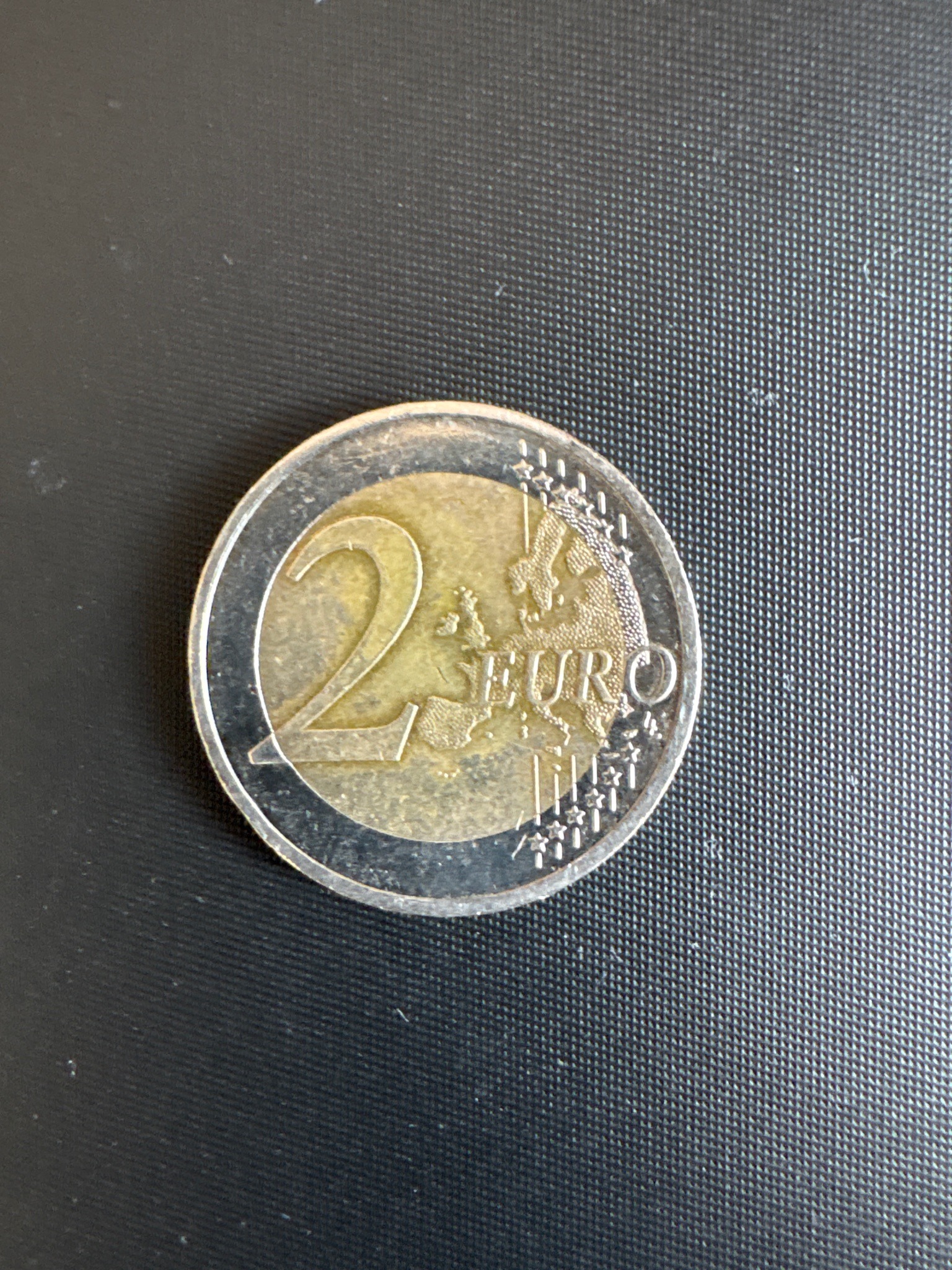 Germany 2 Euro Commemorative, 175th Anniversary of the Paulskirche Constitution — reverse