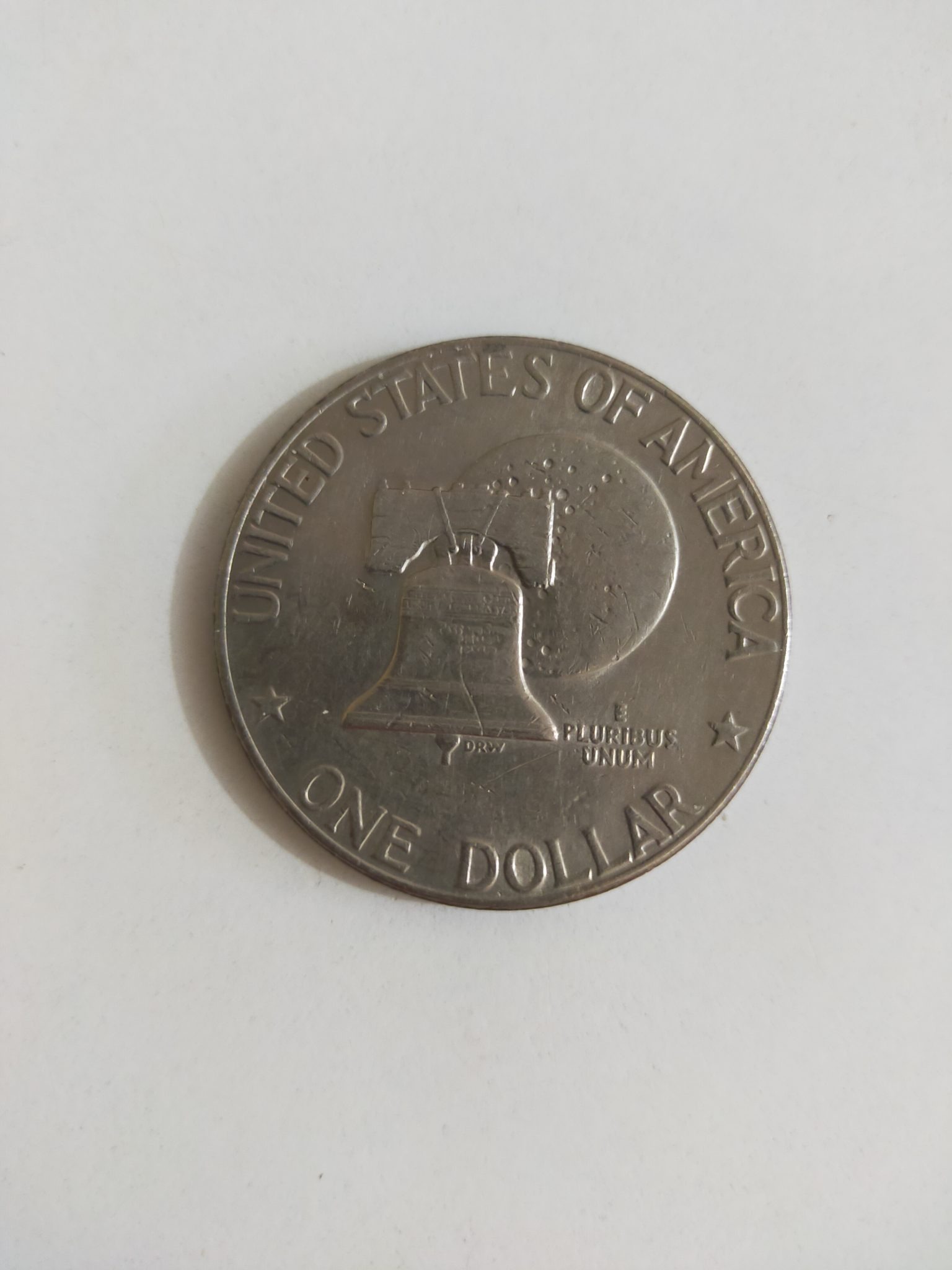 Eisenhower Bicentennial Dollar — reverse