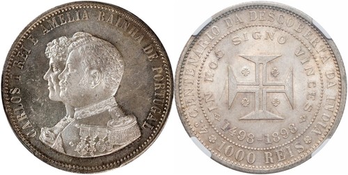1000 Reis (Discovery of India)