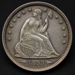 How to Identify the 1853 Seated Liberty Quarter (Arrows and Rays)