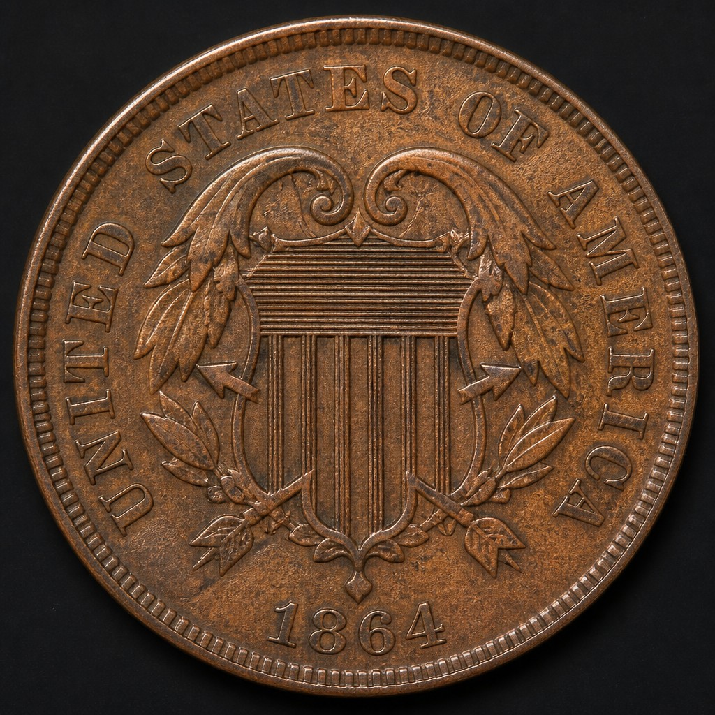 1864 Two-Cent Piece