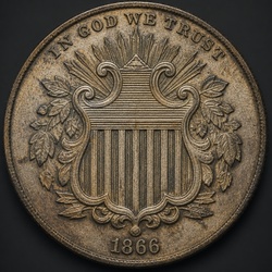 How to Identify the 1866 Shield Nickel With Rays