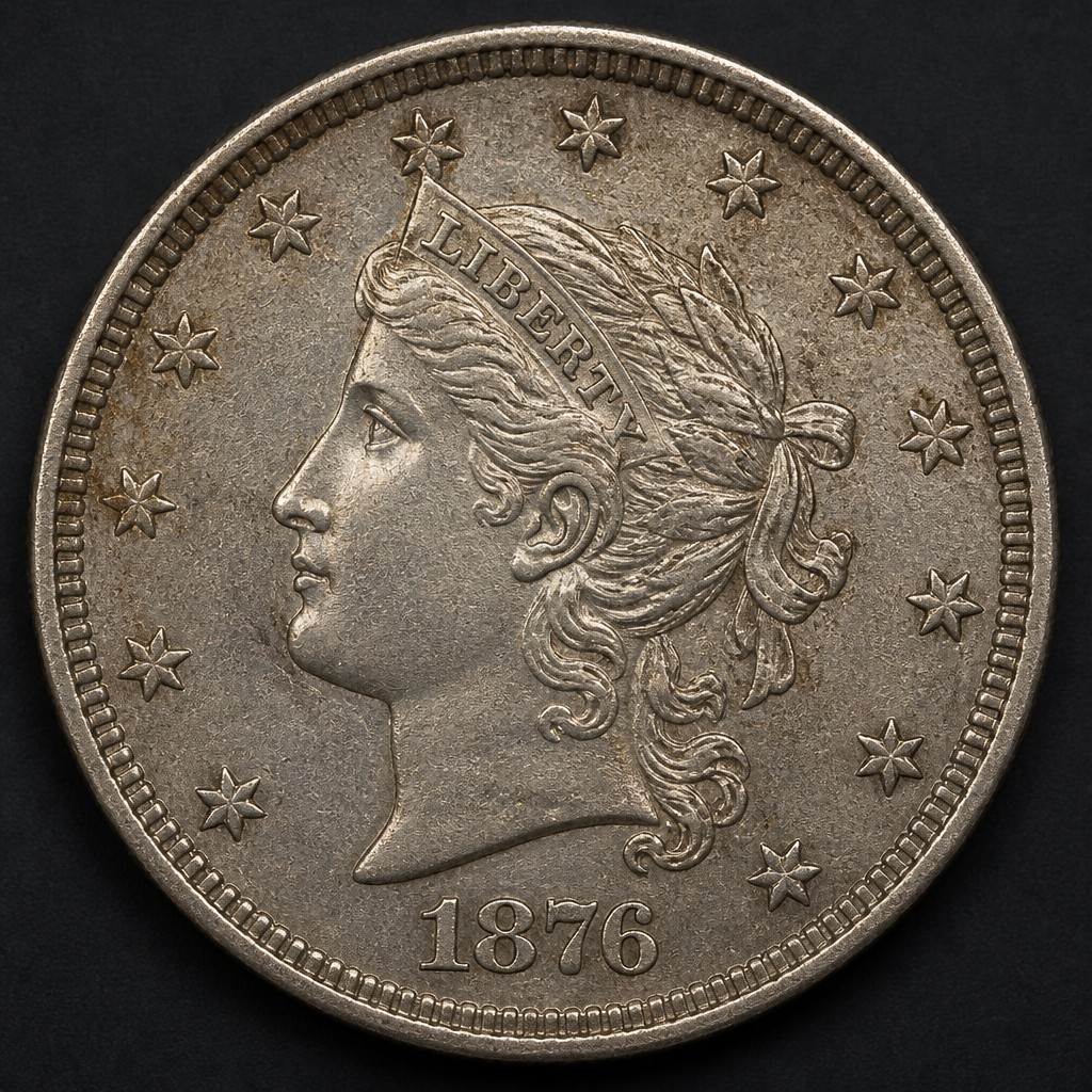 1876-CC Twenty-Cent Piece