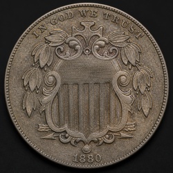 How to Identify the 1880 Shield Nickel