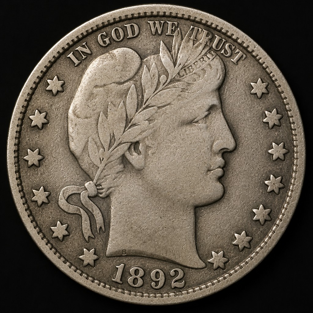 1892 Barber Quarter